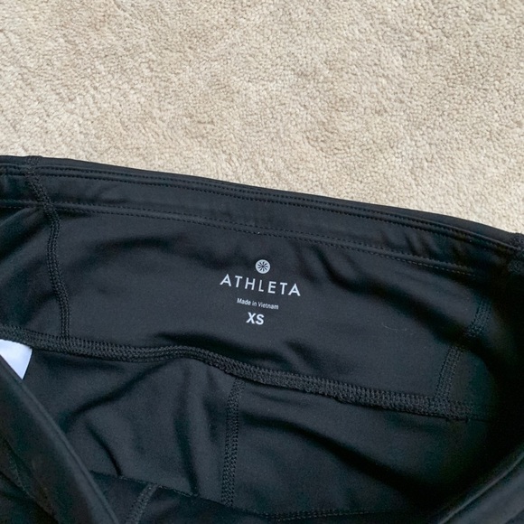 Athleta Sonar Floral Print Running Stretch Crop XS - Picture 7 of 8